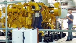 1.5 MW biogas engine generator set by Topec of The Netherlands